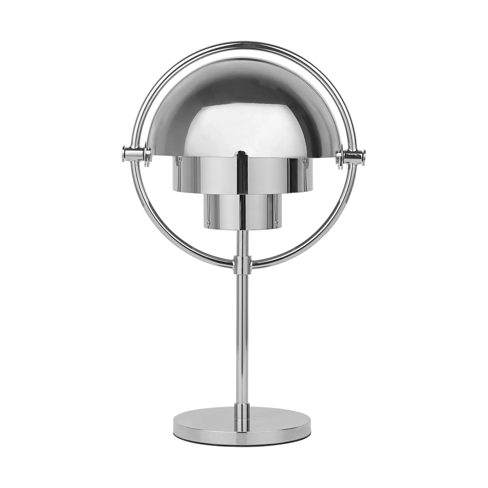 Gubi Multi-Lite Portable tafellamp, chroom, 30 cm
