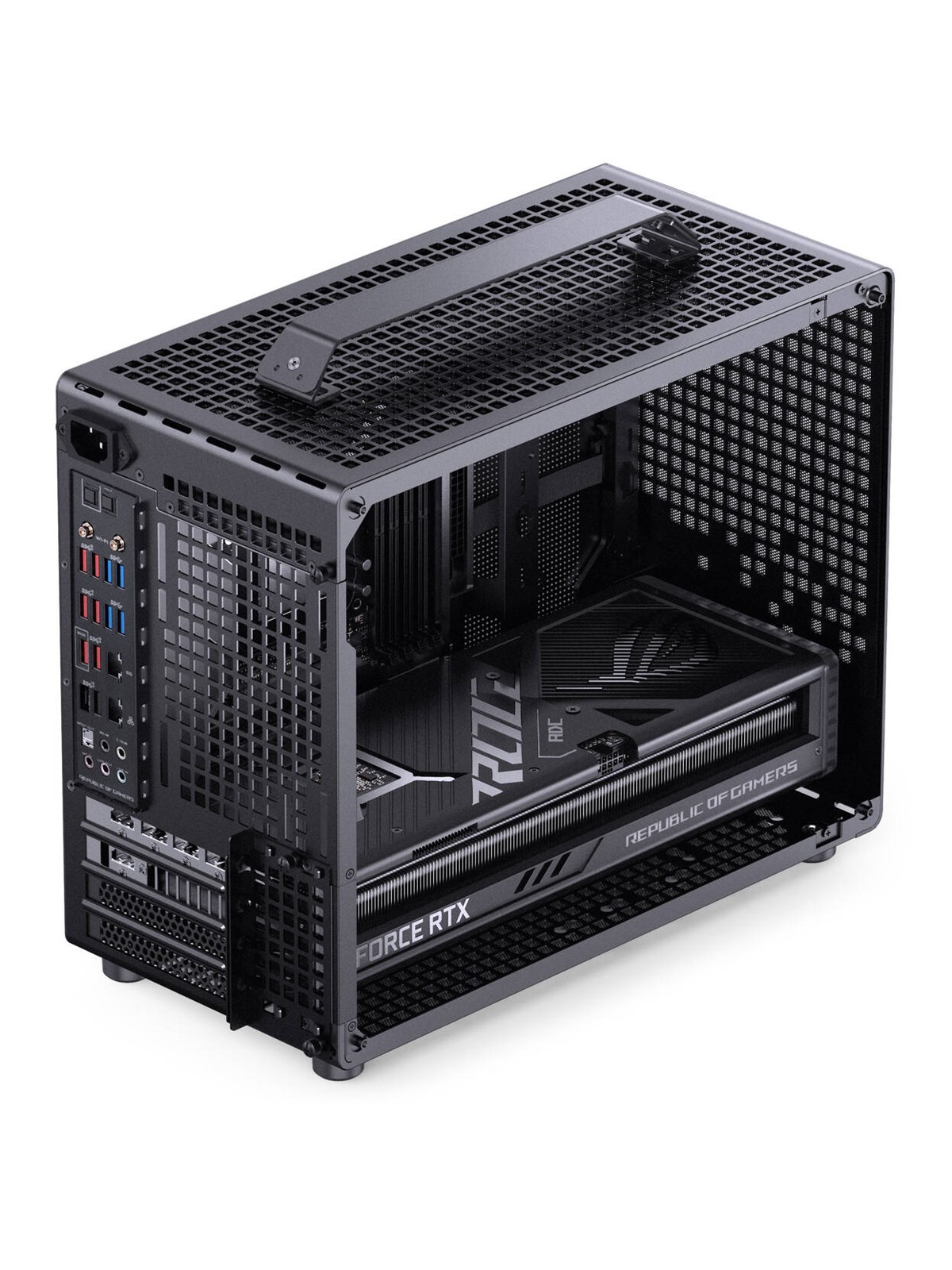 Jonsplus Z20 Mesh - Gehäuse - Minitower - Schwarz