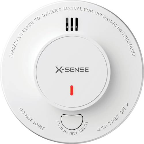 X-Sense SD19 Rauchwarnmelder inkl. 10 Jahres-Batterie batteriebetrieben (B x H x T) 122 x 45 x 122mm 1St.