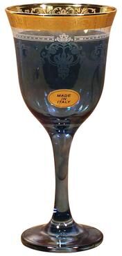 Lorren Home Trend Choice of Color Multicolored 6-piece Wine Goblet Set