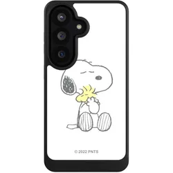 Nivocase Hülle für Samsung Galaxy S26 Handyhülle NIVOcore Case Schwarz Liebe Peanuts Snoopy (Samsung Galaxy S26), Smartphone Hülle, Schwarz