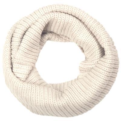 Strickschal STYLEBREAKER "Unifarbener Feinstrick Loop", Damen, beige, Obermaterial: 100% Polyacryl PAN., Modisch, Modetücher