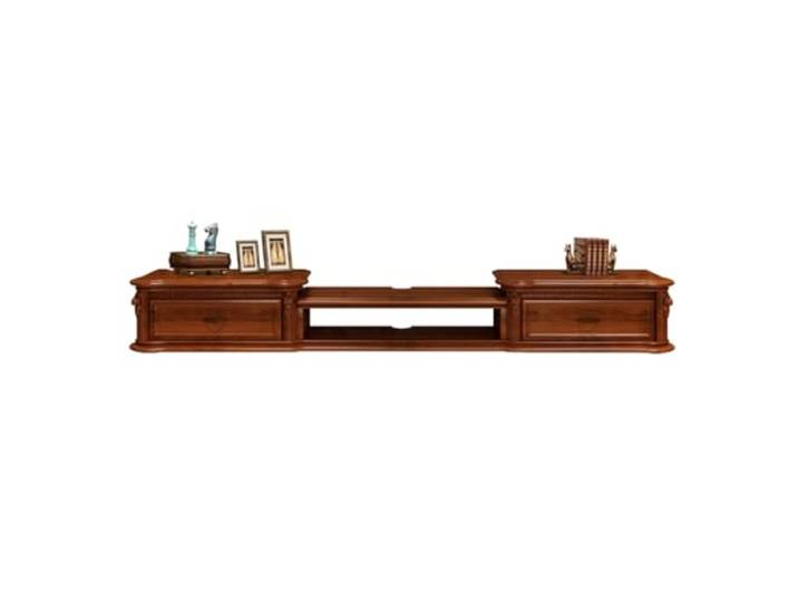 DFHS46JK Multimedia-Möbel Moderner TV-Konsolenschrank zur Wandmontage, Medienkonsole für das Wohnzimmer(Walnut,160x22x26cm)