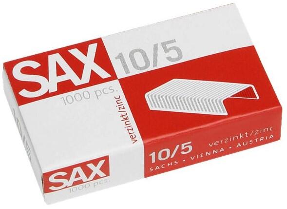 SAX Design 10/5 Heftklammern - 1.000 Stück 1-105-00