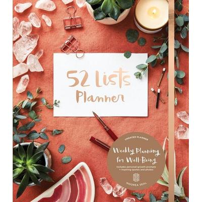 52 Lists Planner Undated 12-Month Monthly/Weekly Spiralbound Planner with Pocket (Coral Crystal), Nonbook von Moorea Seal, Random House N.Y.,