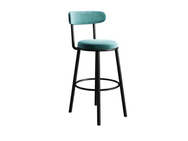 Bvn5kQ3dy Barstühle Barhocker, Eisen, Verstellbarer, Barstuhl, 75 cm(Blue)
