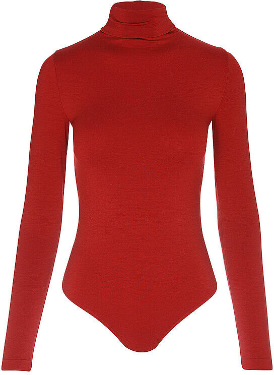 WOLFORD Body  SEAMLESS WOOL crimson dunkelrot   M M
