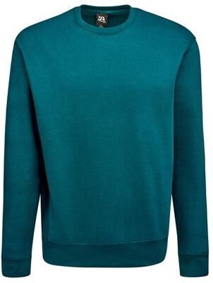 J America 8721JA Btb Fleece Crew T-Shirt in Storm size 3XL   Cotton/Polyester Blend