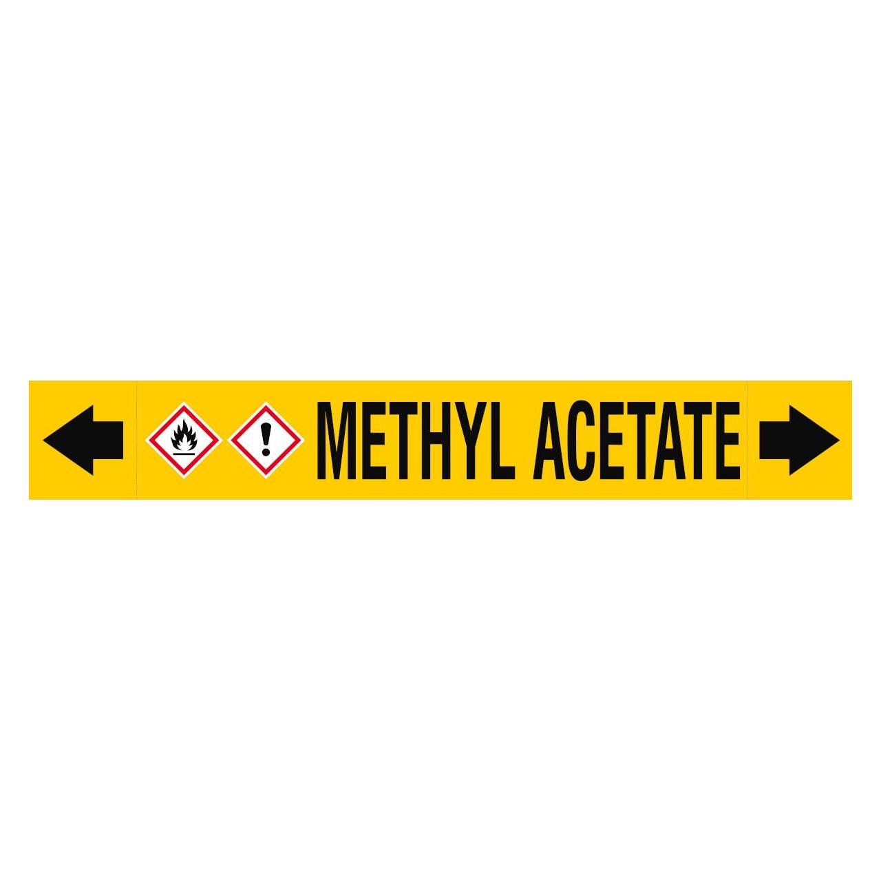 Brady ASME - Rohrmarkierer - Methyl Acetate (313250)