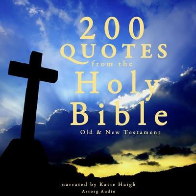 200 Quotes from the Holy Bible, Old & New Testament - J. M. Gardner, Audio, 4066339886728