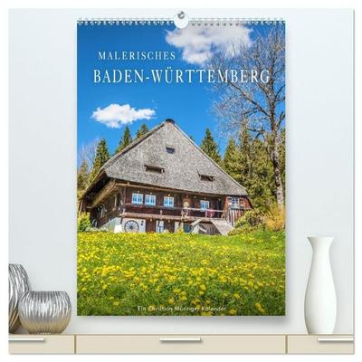 Malerisches Baden-Württemberg (hochwertiger Premium Wandkalender 2027 DIN A2 hoch), Kunstdruck in Hochglanz