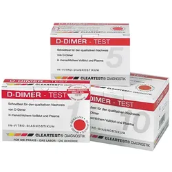 CLEARTEST D-Dimer zur Anzeige einer Fibrinolyse