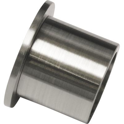 Wandbefestigung GARDINIA "Memphis", silber (edelstahlfarben), Gardinenstangenhalterungen, Serie Einzelprogramm Memphis Ø 16 mm