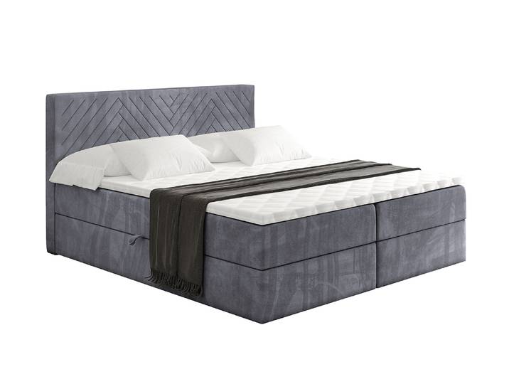 Boxbett VEXA 160x200 cm Dunkelgrau - Casablanca 2315
