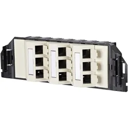 BTR 130B20S60901-E Subway Unterflureinheit GB3 Keyst one 9 Port perlweiss leer 130B20S60901E