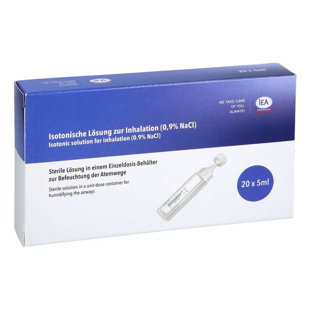 IEA International Trading GmbH Iea Medical Isotonische Lösung Z.inh.0,9% Nacl 20319614