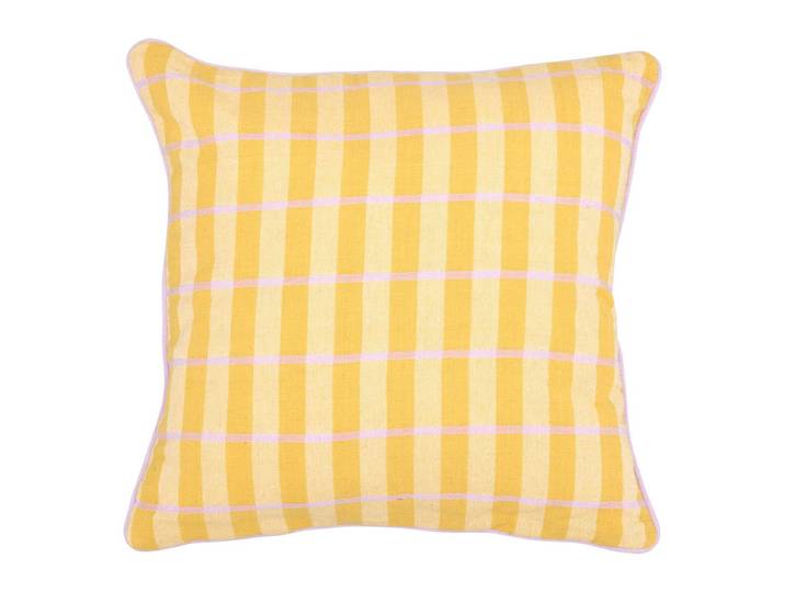 Coussin Poolside 40x40cm Jaune - Atmosphera Créateur D'Intérieur