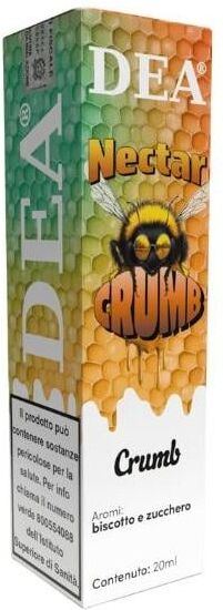 Dea Flavor Crumb Nectar Liquido Shot 20ml Biscotto