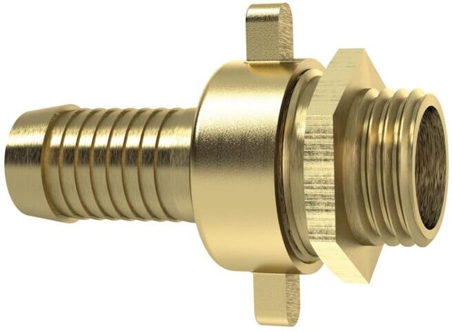 Riegler Raccord de tuyau fixe 3/3, G 3/4 mâle x 19, écrou 1, joint plat, MS (SRV3419MS33F)