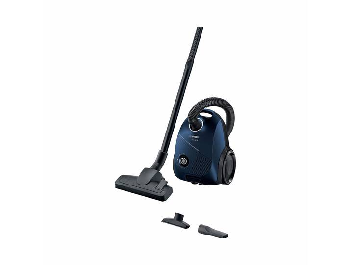 Bosch Serie 2 BGLS2BU2CH Staubsauger – Staubsauger mit Beutel – blau