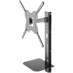 LogiLink TV Wandhalterung (30 kg, 32" - 55"), TV Wandhalterung, Schwarz