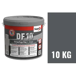 Sopro Bauchemie DesignFuge Flex DF10 Fugenmörtel 10 kg Eimer Anthrazit 66