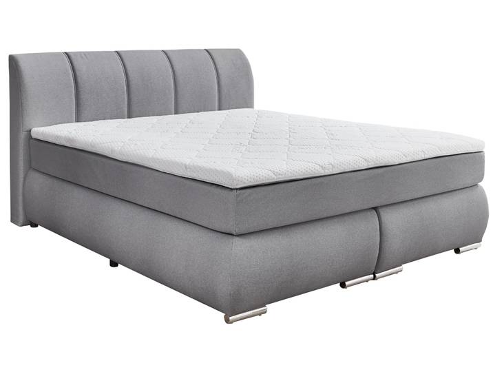 Sun Garden Boxspringbett Graz Grau 180 x 200 cm