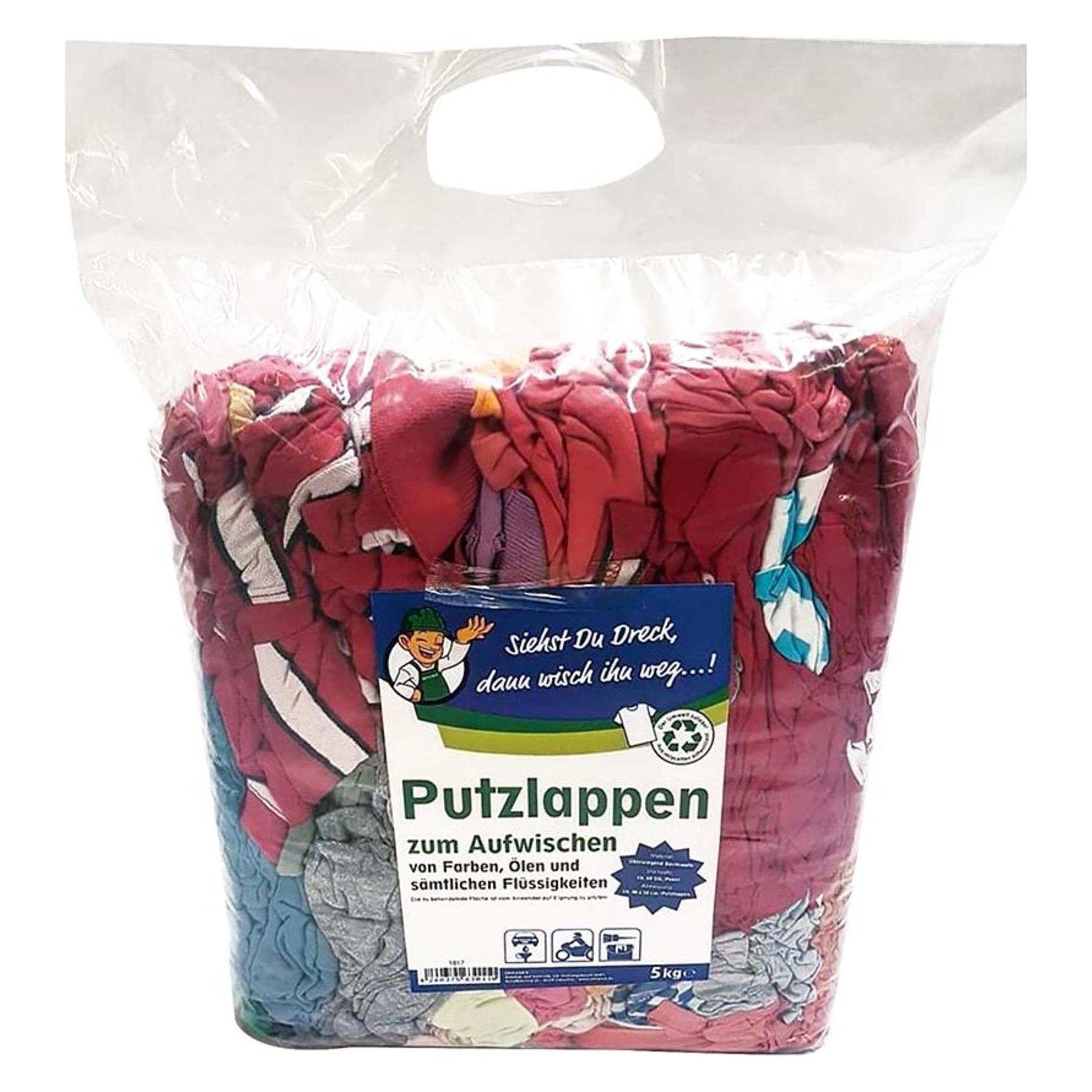 Putzlappen Sonder- verpackung 2,5kg, bunt (4260375630110)