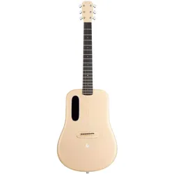 Lava Music Gitarre ME 4 36 Zoll Soft Gold (Akustik Gitarre, Airsonic Kohlefaser-Verbundstoff, High pressure laminate (HPL)), Gitarre, Gold
