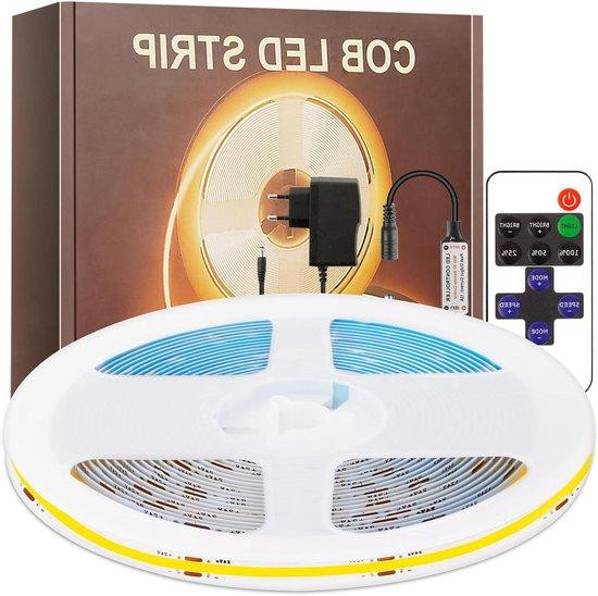 PSTAR LED-strip Decoratieve Verlichting met Hoge Dichtheid Chips - 6 Meter - Warm Wit