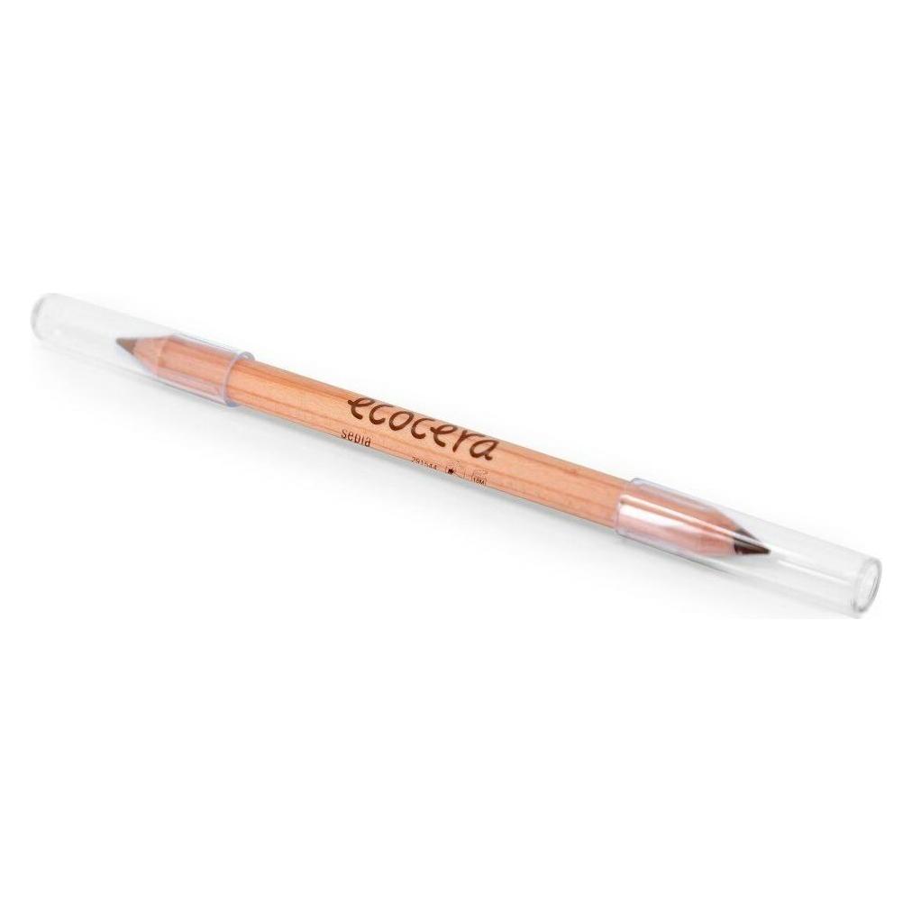 Ecocera Natural Choice Double-Sided Eyebrow Pencil Sepia (Sepia) (33426368)