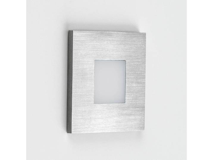 EVN LQ230 LED-Wandeinbauleuchte direkt edelstahl, alu / grau / zink, für Flurbereich, Edelstahl, Modern, Einbauleuchte