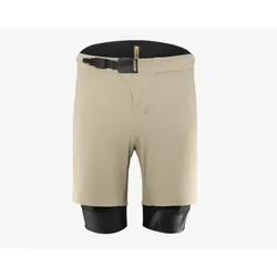 Mavic Crosstrail Herren-Shorts mit Einsatz – White Pepper Gr. L