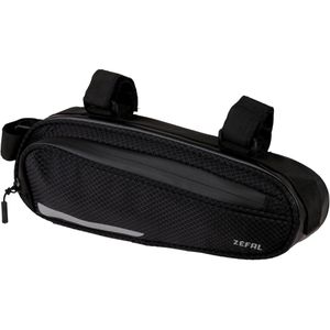 Zefal Fahrrad-Rahmentasche Z-Frame Pack, schwarz, 1,3 Liter, Oberrohrtasche, reflektierend, wasserabweisend