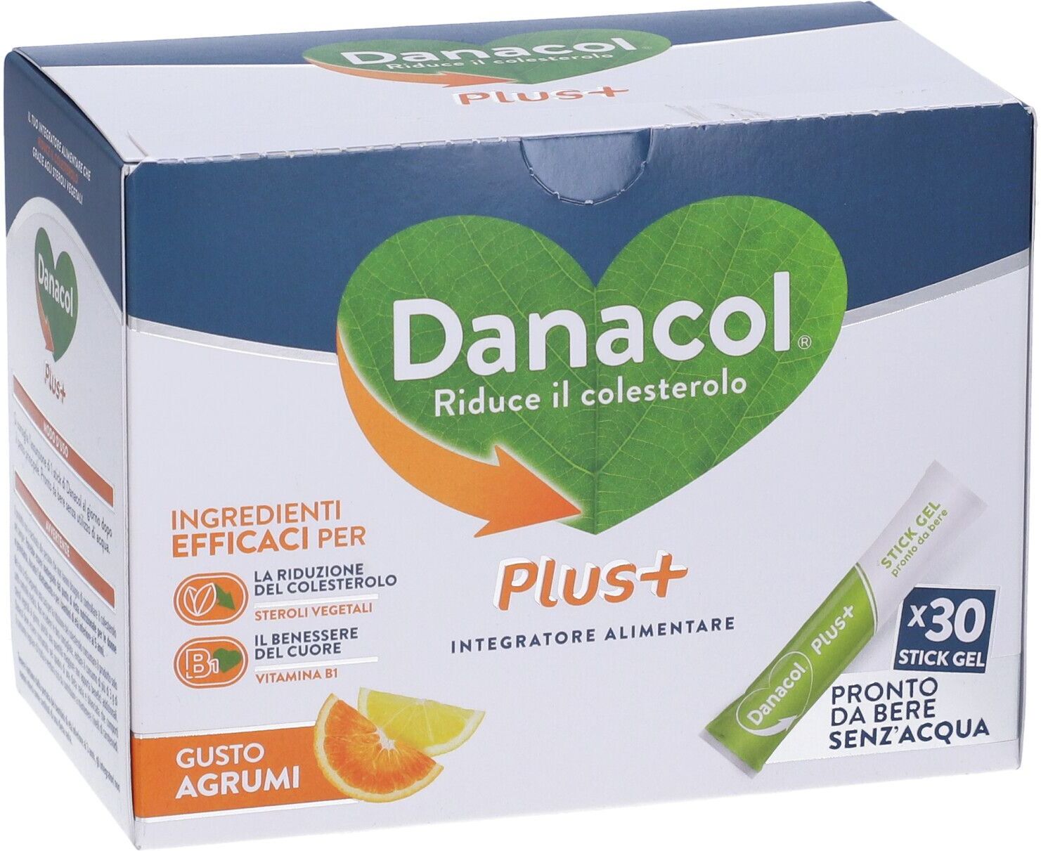 DANONE NUTRICIA SpA SOC.BEN. Danacol Plus+, 30 Stickgel