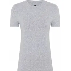 JBS of Denmark Bamboo Blend Slim Tee Hellgrau Small Damen
