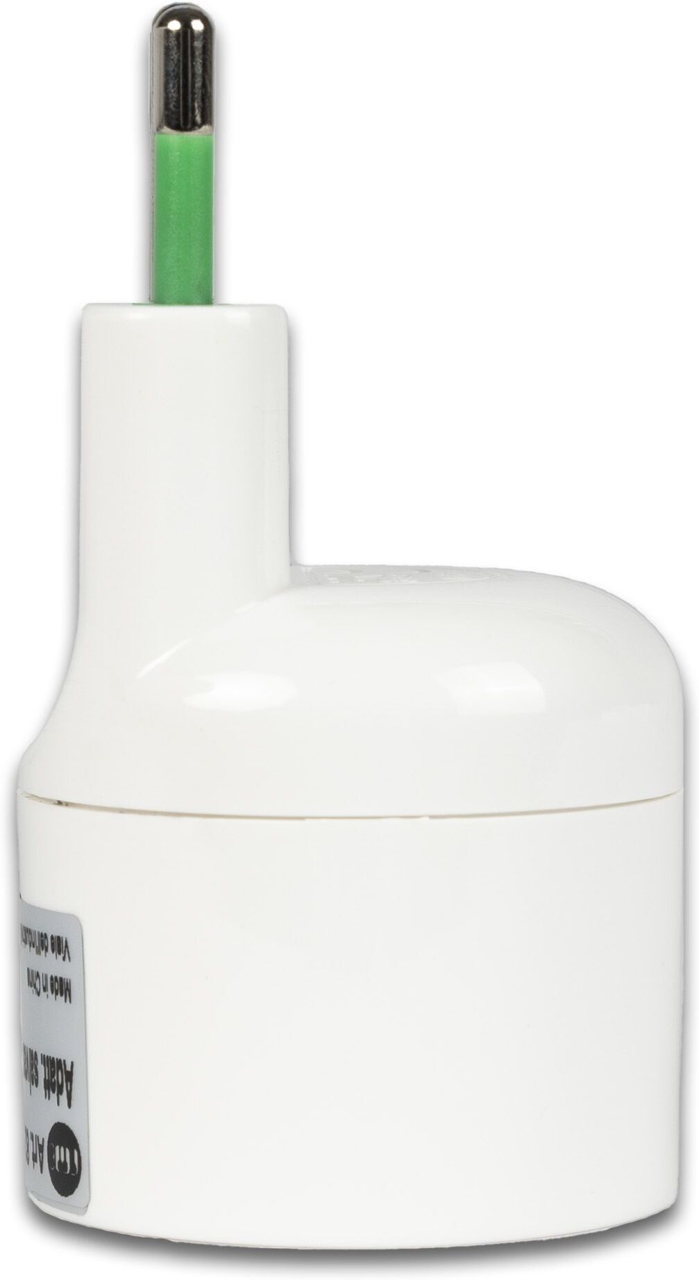 Fanton Adattatore Salvaspazio Spina Italiana 2p+t 10a Presa Italo/tedesca 2p+t 16a Colore Bianco  82125
