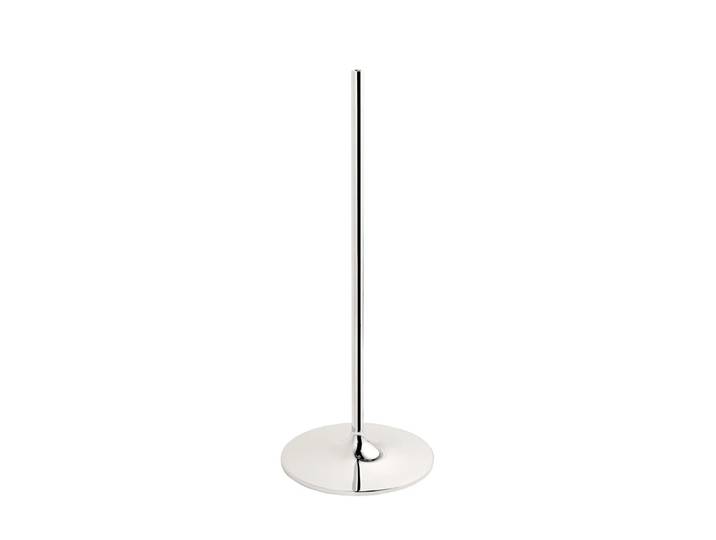 Stoff Nagel - Bodenständer für Kerzenhalter, Chrom