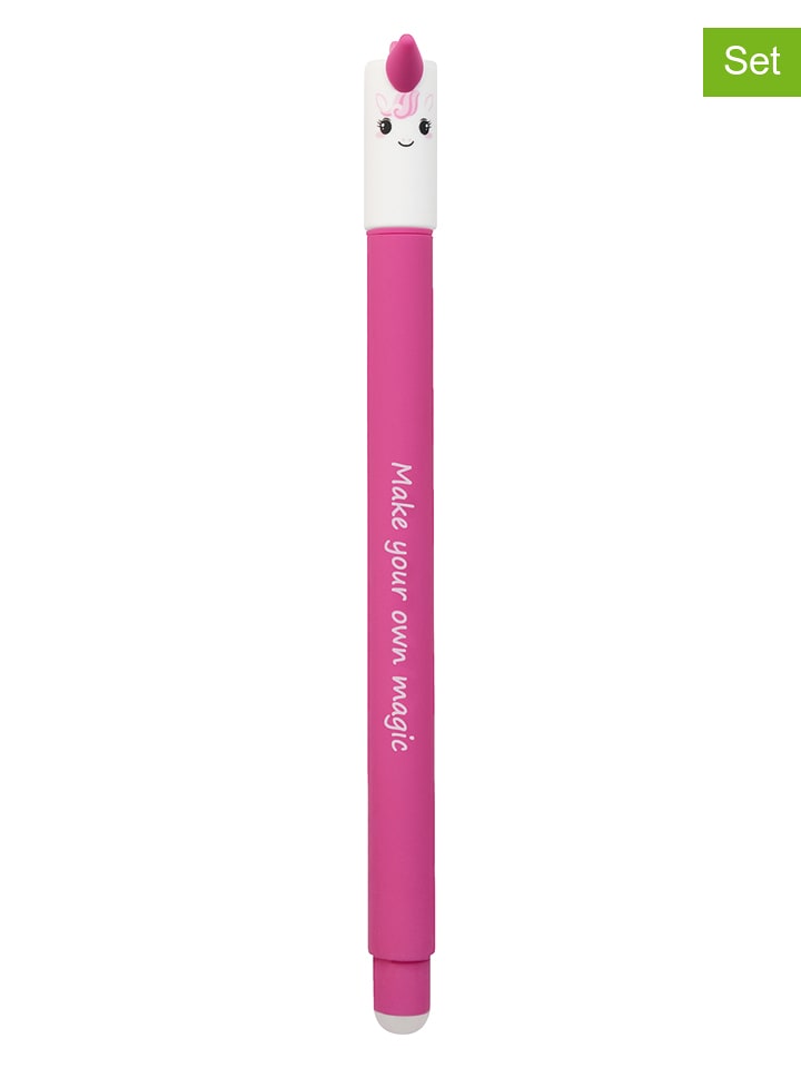 Eberhard Faber 3er-Set: Gelschreiber "Erase it! - Einhorn" - onesize