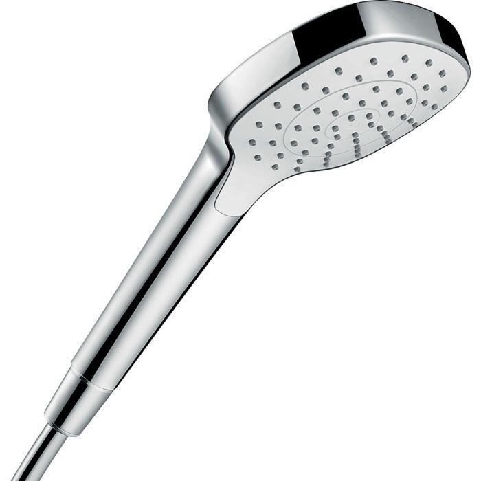 hansgrohe Croma Select E 1jet Handbrause 26814400 weiß chrom, DN15, Brausekopf Ø110mm