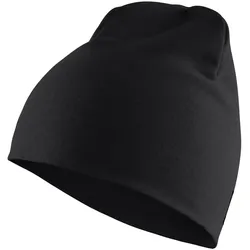 Flammschutz Merino-Mütze "2066" schwarz - schwarz
