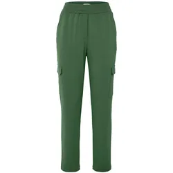 Tchibo - Joggpants mit Cargo-Taschen - Damen - Gr. M - dunkelgrün