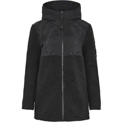 DIDRIKSONS Damen Unterjacke BIBI WNS FULLZIP 2, Größe 36 in Schwarz Schwarz