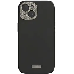 Moshi Napa Schutzhulle fur (Apple iPhone 15), Smartphone Hülle, Schwarz, Mehrfarbig