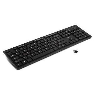 Sven Computer keyboard KB-E5800W Black (US, Kabellos) (SVEN)
