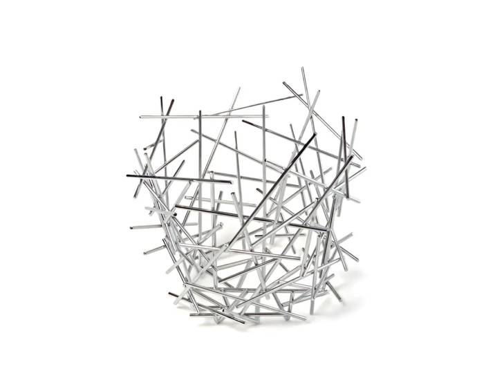 Alessi Blow up Zitrusfrüchtekorb Edelstahl