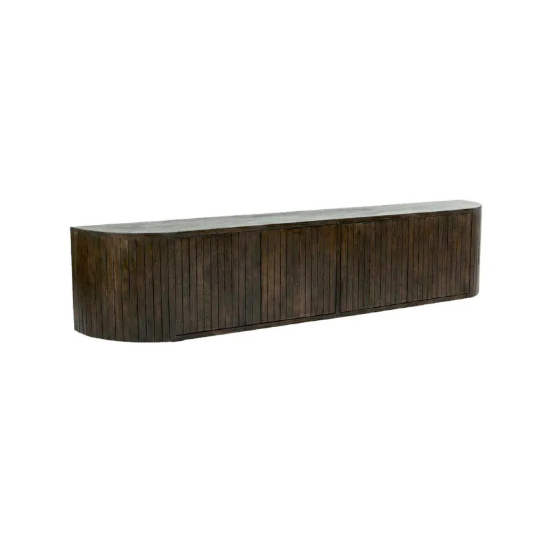 Label51 Tv-meubel Miya Espresso Mangohout 190 cm