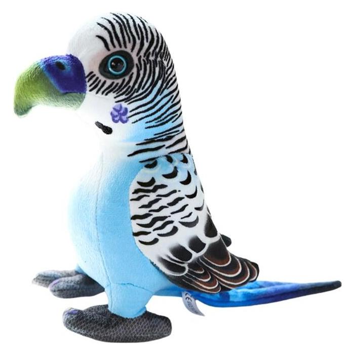 Lean Toys Leantoys Plüsch-Maskottchen Blauer Papagei 20cm (LEA16848-uniw)