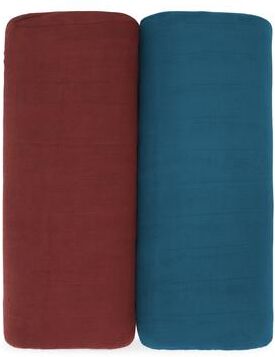 Muslin Swaddle Blankets, Pack 1 & 2 by Comfy Cubs