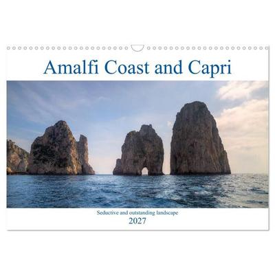 Amalfi Coast and Capri (Wall Calendar 2027 DIN A3 landscape), CALVENDO 12 Month Wall Calendar